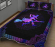Purple Flying Witch Quilt Bed Set - TG1021QA