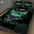 How Much I Love And Miss Them Wings Quilt Bed Set - TG1021TA