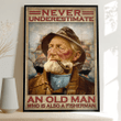 Oldman Fisherman Poster - TT1121TA
