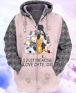 I Just F Love Cat Hoodie and Zip Hoodie - NH1121QA