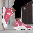 Pink Faith Over Fear JD14 Shoes - TG1021TA