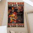 Fire trucks in their souls Poster - TT1121OS