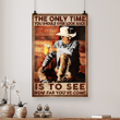 The only time you shoud ever look back Poster - TT1121OS