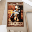 The only time you shoud ever look back Poster - TT1121OS
