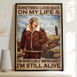 Sometime I look back at my life Poster - TT1121OS