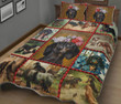 Dachshund Dog Quilt Bed Set - AD1221QA