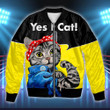Yes I Cat Hoodie Zip Hoodie and Bomber - AD1221OS