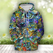 Cats Abstract Hoodie Zip Hoodie and Bomber - TG0721QA