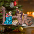 Holy Night Love Flat Ornament - TG1221DT