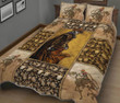 Skull Cowboy Quilt Bedding Set - AD1221QA