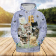 Cats Relaxing Butterfly Hoodie And Zip Hoodie - TG1221OS
