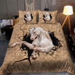 White horse Quilt Bedding Set - HN1221HN