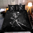 Couple Dancing Skull American Quilt Bedding Set - TT0122TA