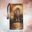 Lion Glory Cross Leather Clutch - TG0122QA