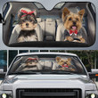 Yorkshire Terrier Couple Car Sunshade - TG0222HN