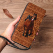 Brown Horse Clutch Wallet - TG0222HN