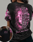 Faith Lion God Keep Fighting Breast Cancer T-shirt - TG0822