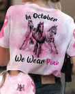 Horses Breast Cancer T-shirt - TG0822OS
