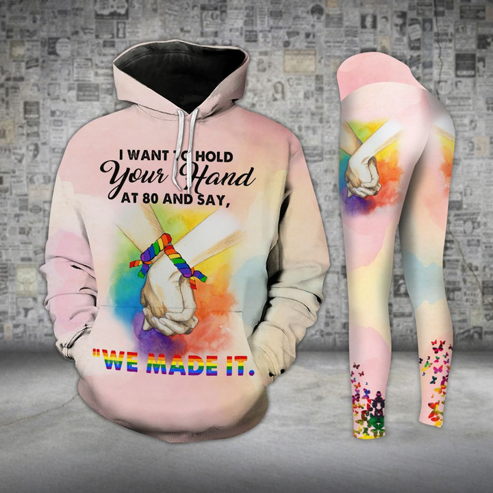 LGBT We Made It Legging and Hoodie Set