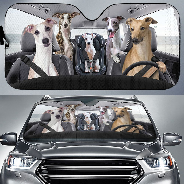 Greyhounds Family Car Sunshade - TG0721HN