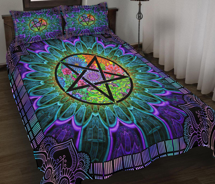 Hippie Witch Quilt Bed Set - PD1021DT