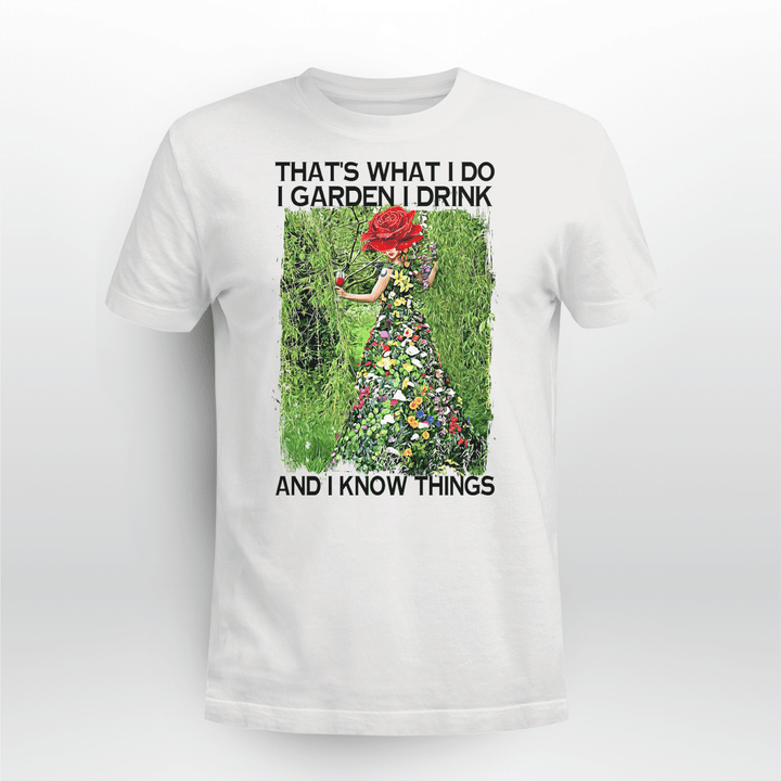 I Garden I drink T-shirt - TT1121OS