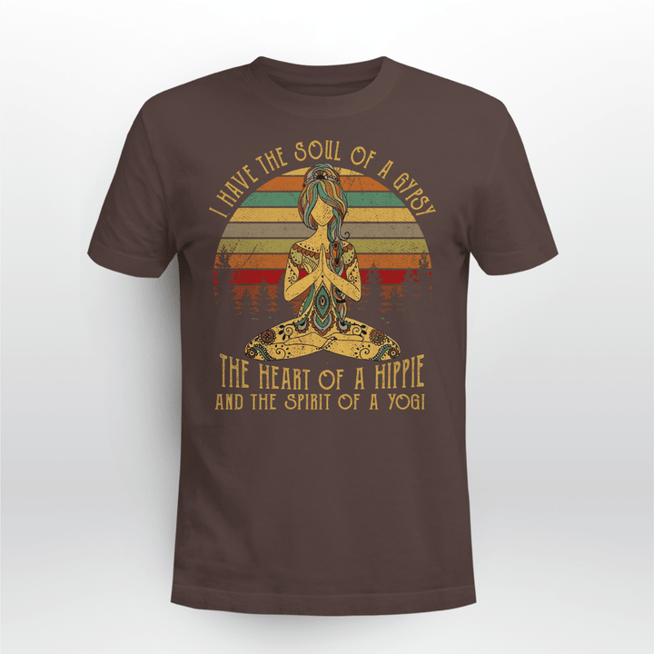 Gypsy Hippie Yogi T-shirt - TT1121OS