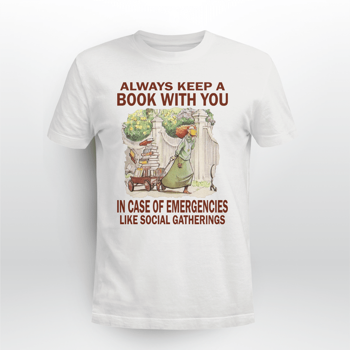 Keep a book with you Tshirt - HN1121DT