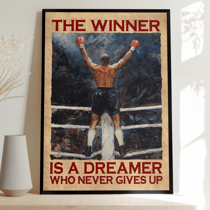 The winner Boxing Poster - TT1121HN
