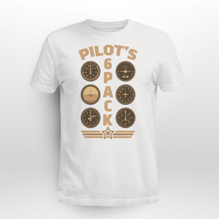 Pilot's 6 pack T-shirt - TT1121HN