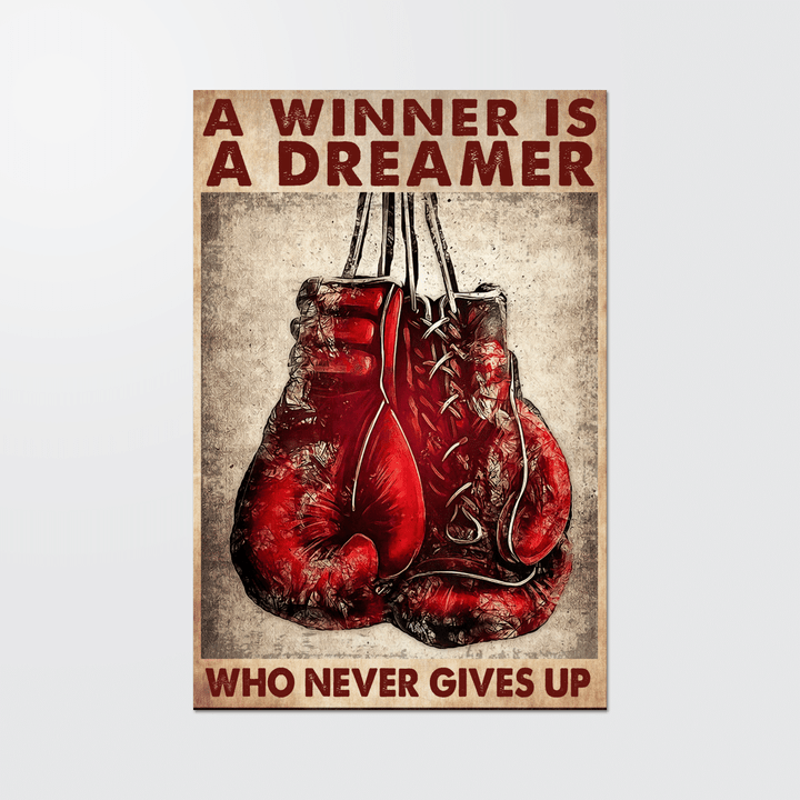 A dreamer who never gives up Poster - AD1121OS