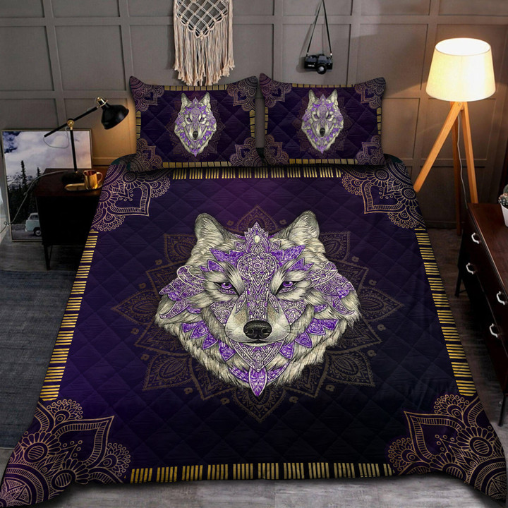 Wolf Quilt Bedding Set - TT1121HN