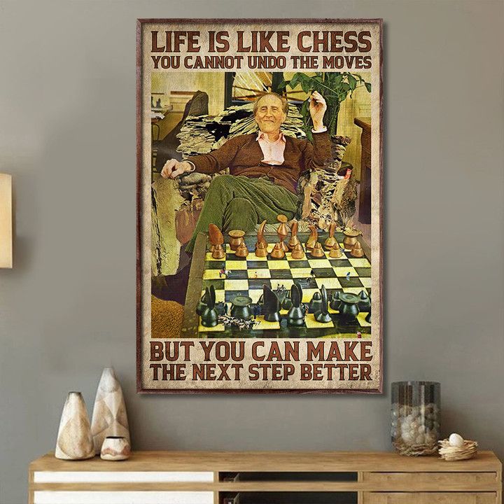 Life is like chess Poster & Canvas - HN1121TA