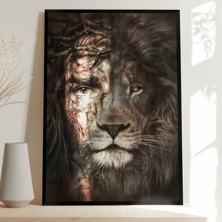 Jesus Lion Poster & Canvas - NH1221