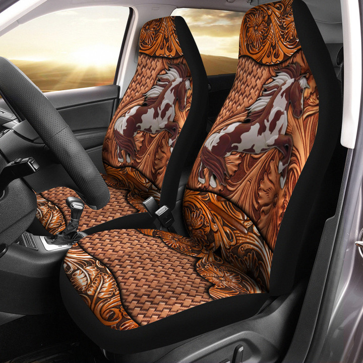 Pinto Horse Car Seat Covers - TT0322DT
