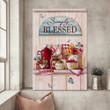 Red Kitchenware Butterfly Canvas & Poster