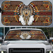 Native Wolf Car Sunshade - TG0721HN