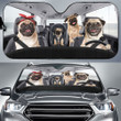 Pugs Family Car Sunshade - TG0721HN
