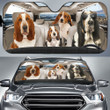 Basset Hound Family Car Sunshade - TG0821HN