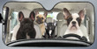 French Bulldog Family Car Sunshade - TG0821QA