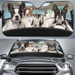 Boston Terrier Family Car Sunshade - TG0821DT
