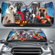 Halloween Version Boxers Family Car Sunshade - TG0821HN