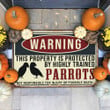 Highly Trained Parrots Doormat - TG0821QA