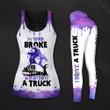 Drive A Truck Broom Broke Purple Legging and Hoodie Set - TG0821TA