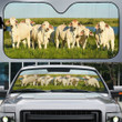 Brahman Cattle Herd Car Sunshade - TG0821QA