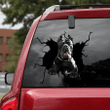 Pitbull Cracked Car Decal Sticker - NH0821