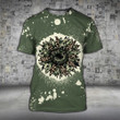 Green Sunflower TShirt and Hoodie - TG0921DT