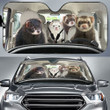 Ferret Family Car Sunshade - TG0921QA