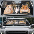 Hamster Family Car Sunshade - TG0921QA