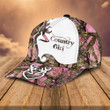 Deer Silhouette Countryside Pink Classic Cap - TG0921HN